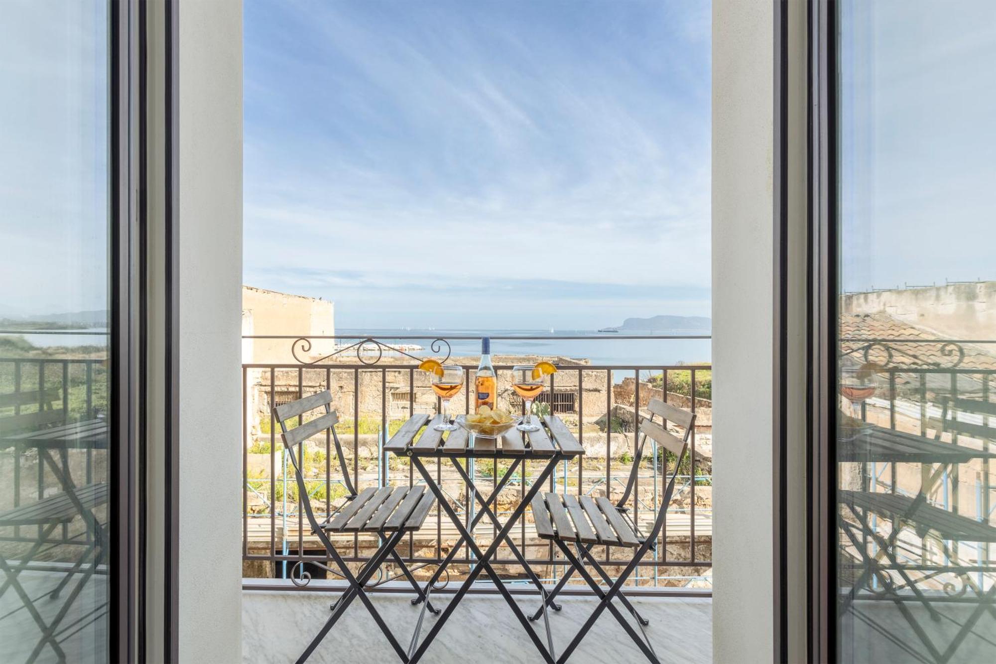 Erasmo Home Luxury Vista Mare Palermo Exterior foto